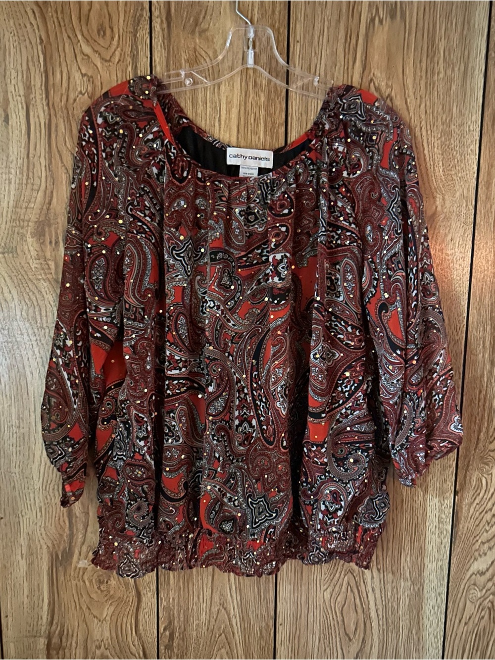 Cathy Daniel’s blouse size XL